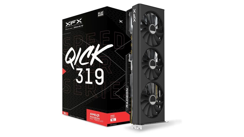 XFX 7800 XT with box