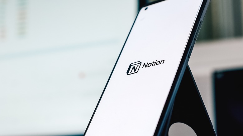 Notion on mobile and desktop