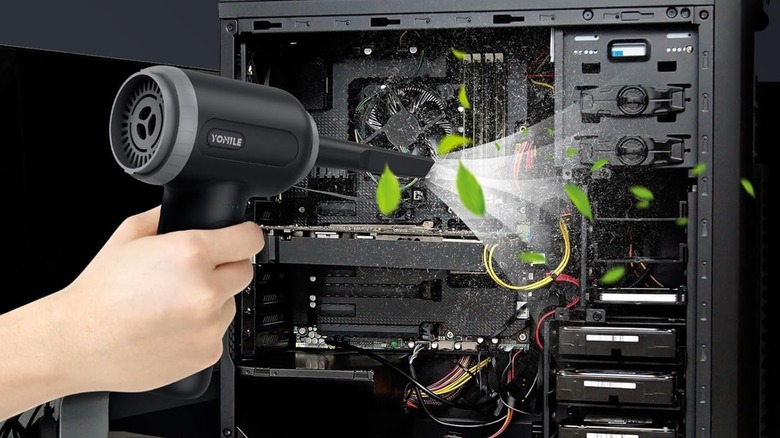 yomile compressed air duster usb