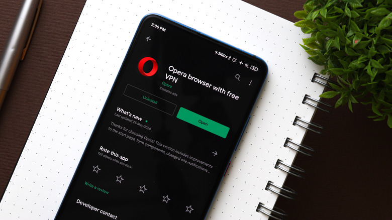 Opera browser