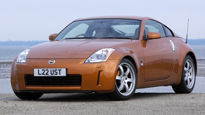 Nissan 350Z by river