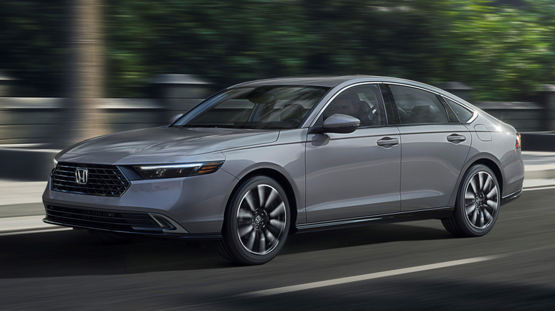 2025 Honda Accord at speed