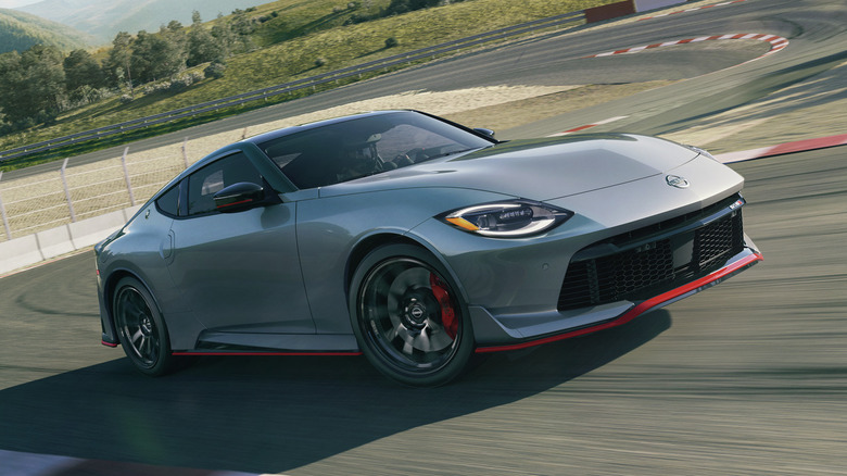 2025 Nissan Z Nismo on track