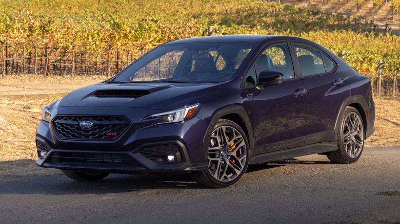 2025 Subaru WRX tS near vineyard