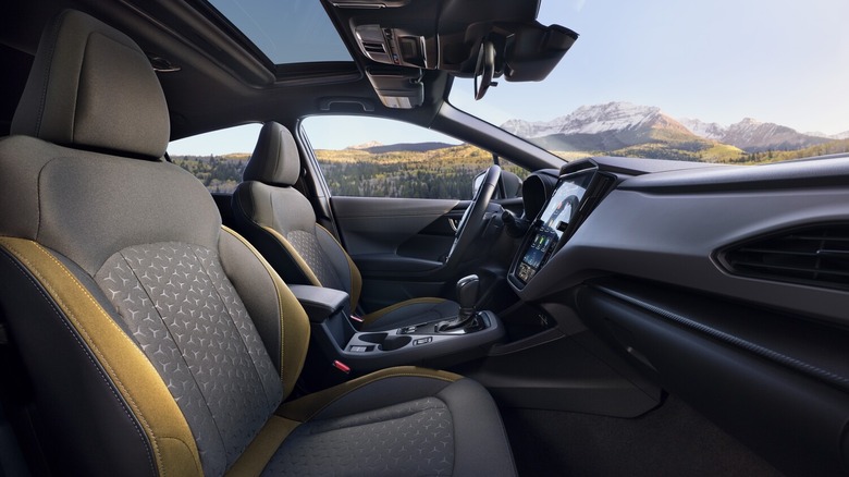 2025 Subaru Crosstrek front seats