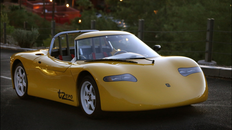 AC Propulsion tZero concept-prototype seen from right front outdoors