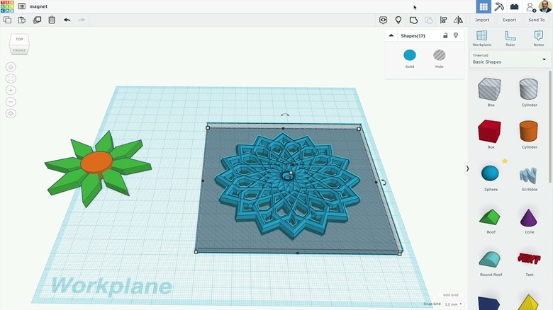 a project in Tinkercad