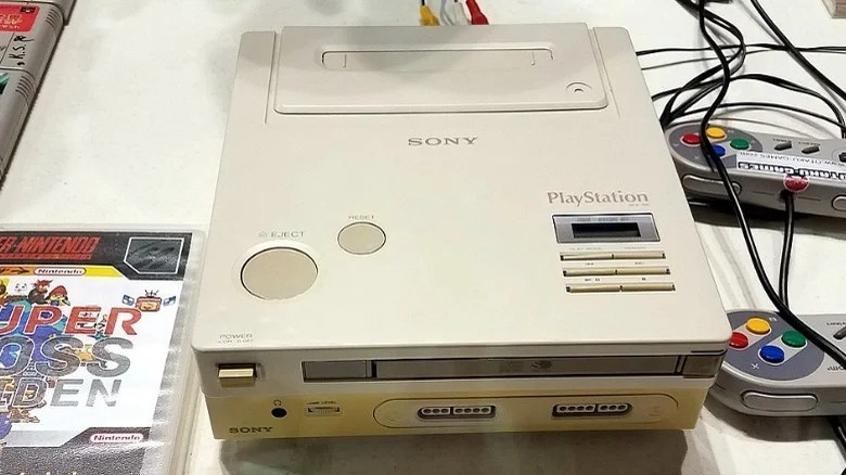 A Nintendo Sony PlayStation prototpe