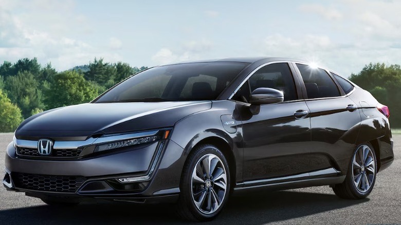A 2021 Honda Clarity plug-in hybrid