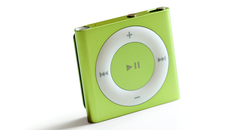 iPod Shuffle white background