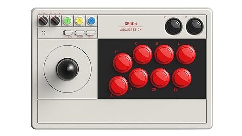 The 8Bitdo Arcade Stick for Switch