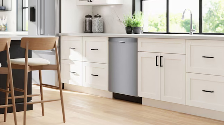 A Bosch 300 Series dishwasher in a kitchen