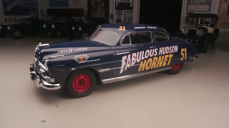 The 1951 Fabulous Hudson Hornet parked