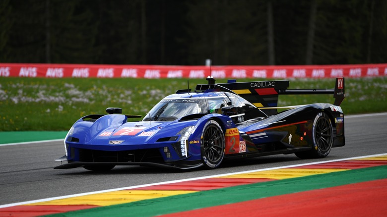 The 2023 Cadillac V.Series-R on track