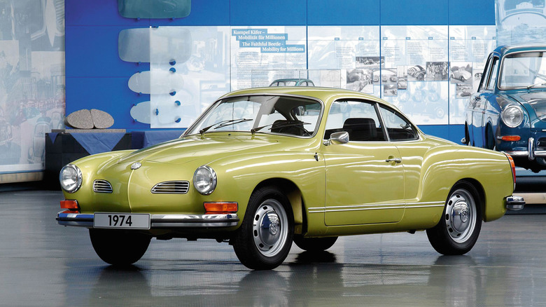 Volkswagen Type 14 Karmann Ghia front 3/4 view
