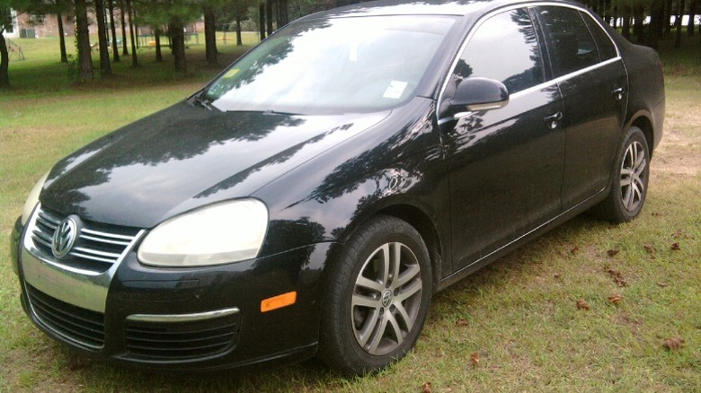 A black 2006 Volkswagen Jetta