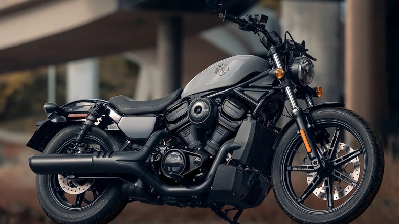 A black 2025 Harley-Davidson Nightster