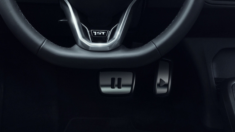 Pedals in the VW ID.3