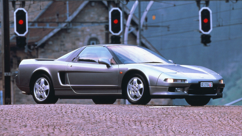 Honda NSX at intersection