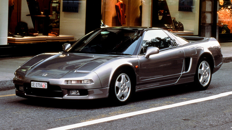 Honda NSX in the street