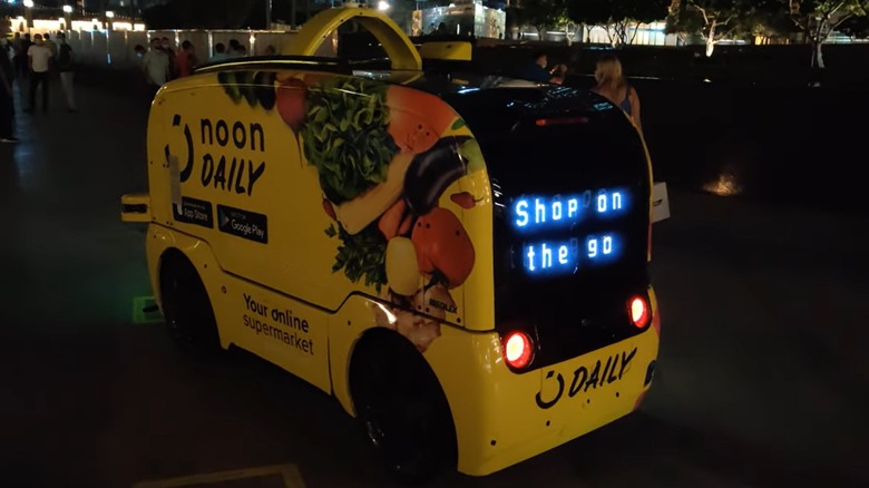 dubai driving vending machine noon daily