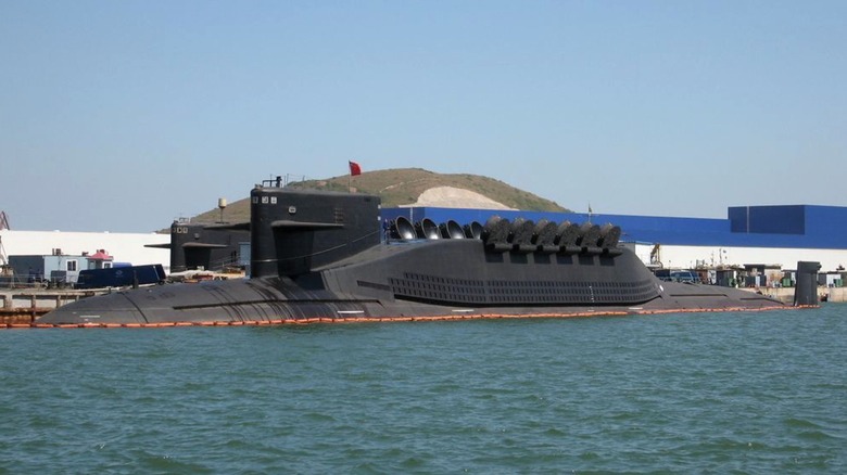 A Jin (Type 094) Class Ballistic Missile Submarine