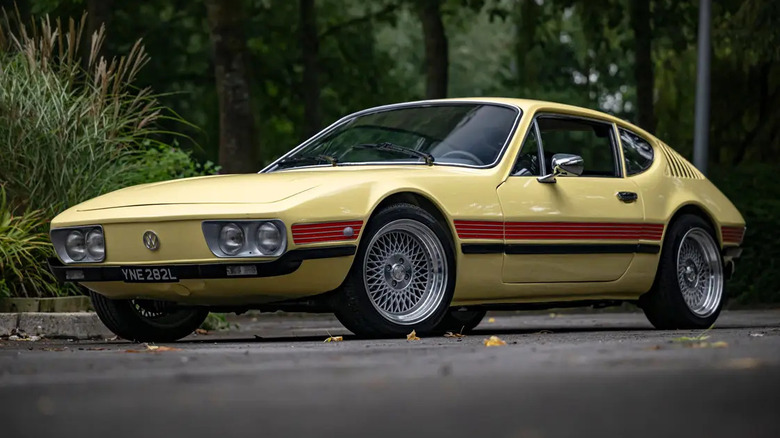 Volkswagen SP2 with British licence plate