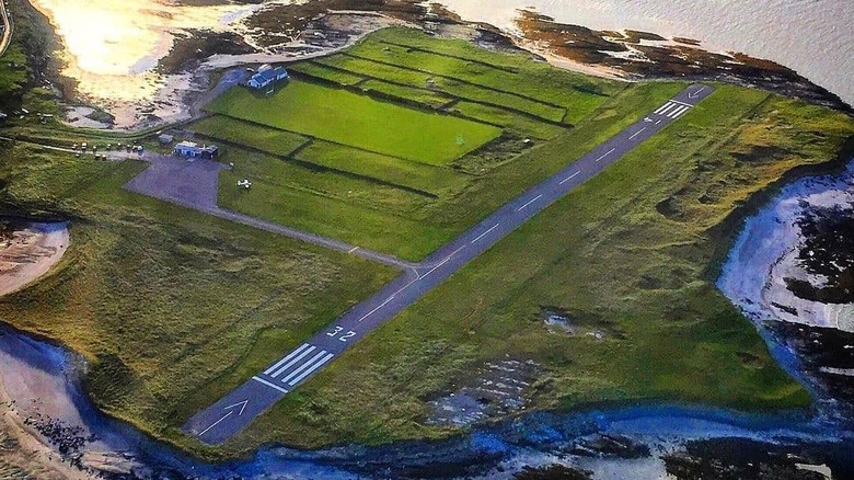 Inishmore Aerodrome from above