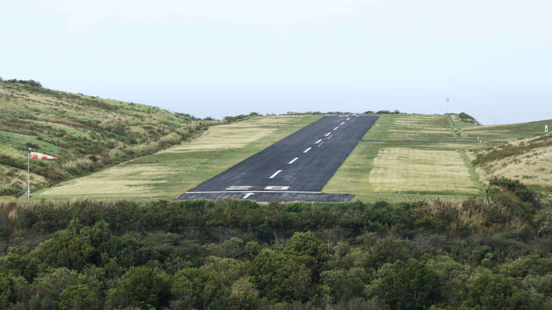 Runway at John A. Osborne Airport