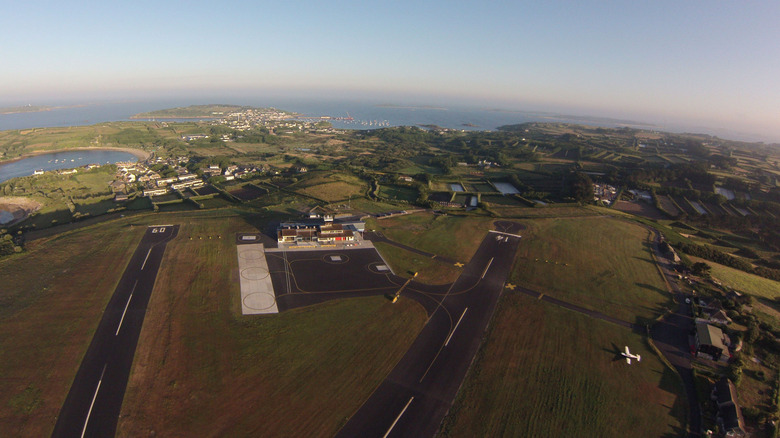 St. Mary's Airport runway
