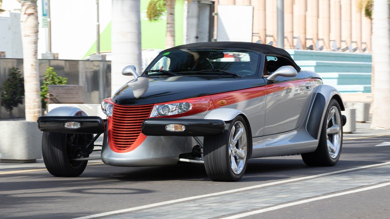 Plymouth Prowler on the road