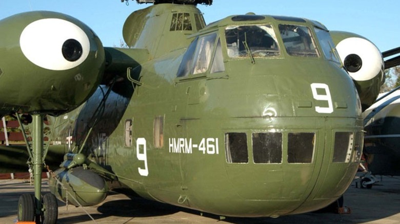 ch-37 mojave helicopter eye nacelle paint