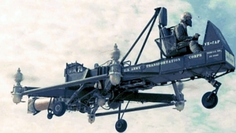 curtiss-wright vz-7 flying jeep helicopter
