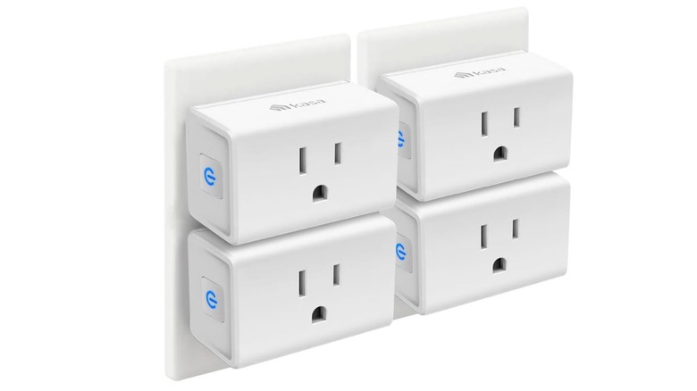 Kasa smart plugs studio shot