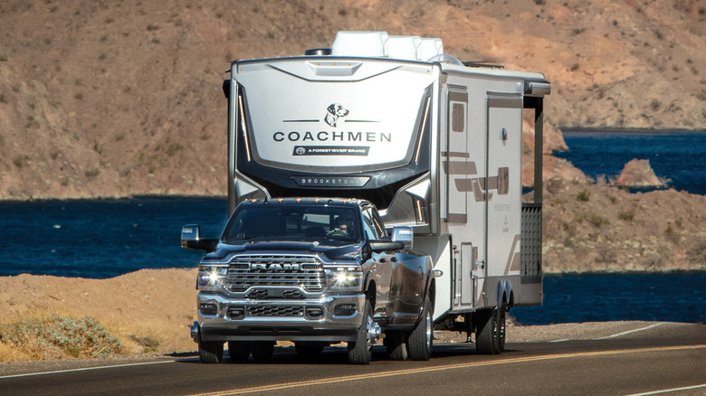 2025 Ram Heavy Duty towing trailer