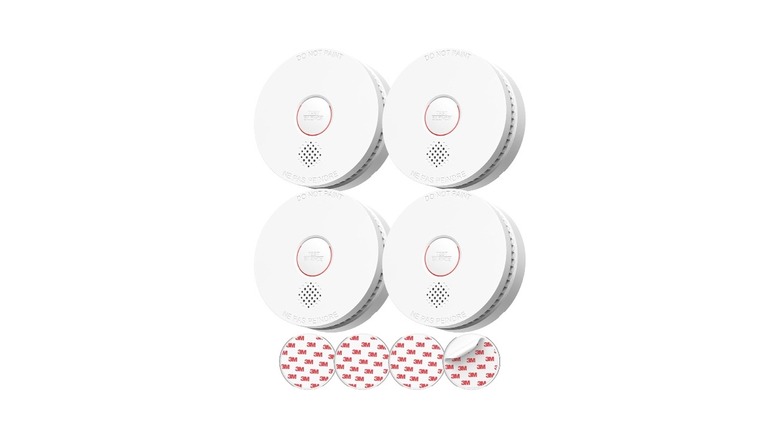 Siterlink smoke detector set of four