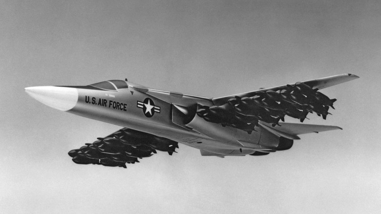 General Dynamics F-111 Aardvark in flight