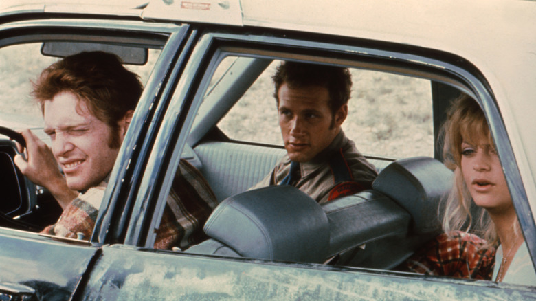 Sugarland Express car with actors