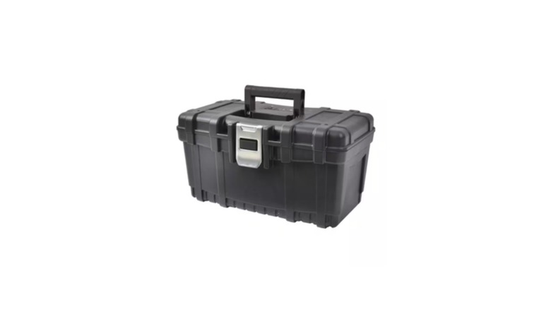 Anvil 16-Inch Black Plastic Hand Tool Box