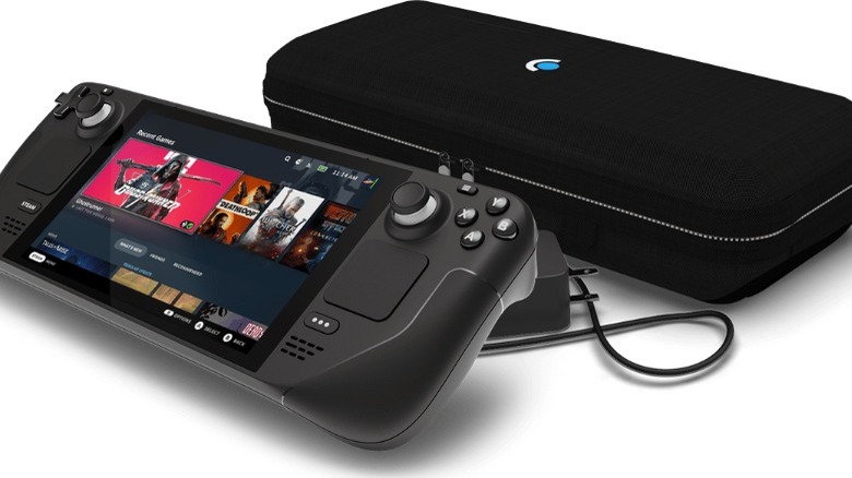 Steam Deck and its official carry case