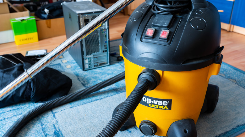 a standard shop vac