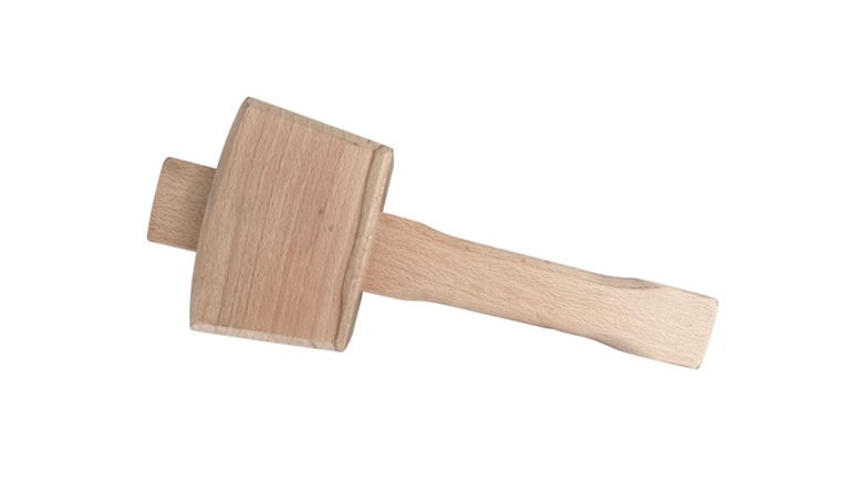 Two Cherries Solid Beech Wood Mallet