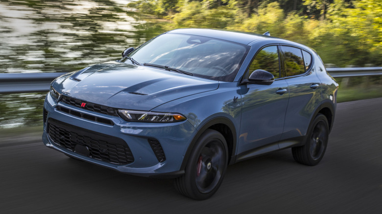 2025 Dodge Hornet GT dynamic image front 3/4 view