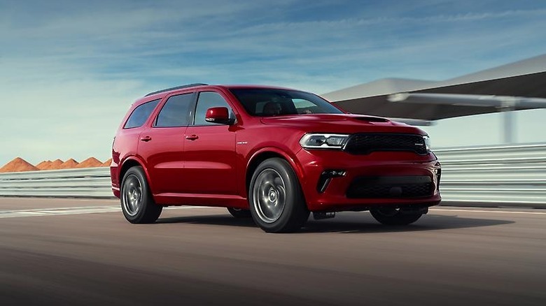 Dodge Durango R/T at speed