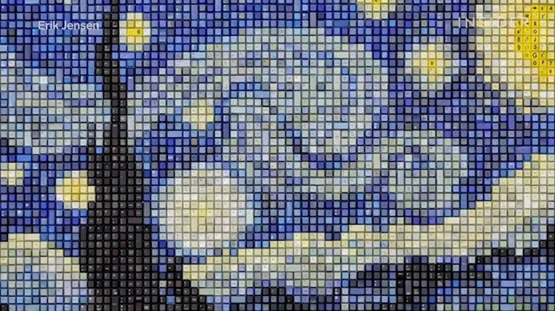 Keyboard art