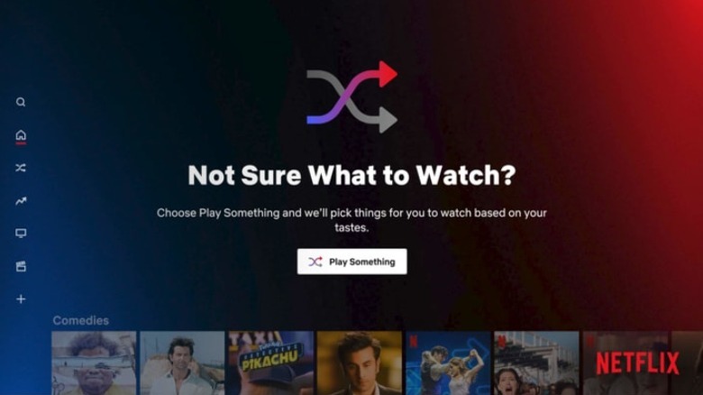 Netflix's Play Something feature.