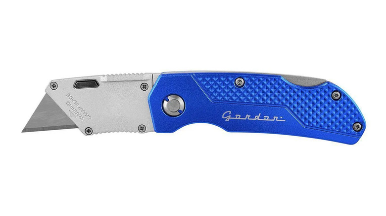 A stock image of a utility knife made by Gordon.