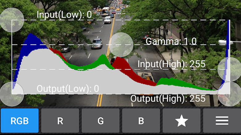 Screenshot of the McGyver Photo Editor app