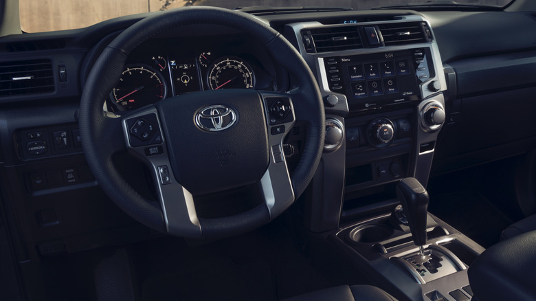 2022 Toyota 4Runner interior dashboard