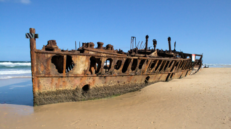 SS Maheno at Fraser Island